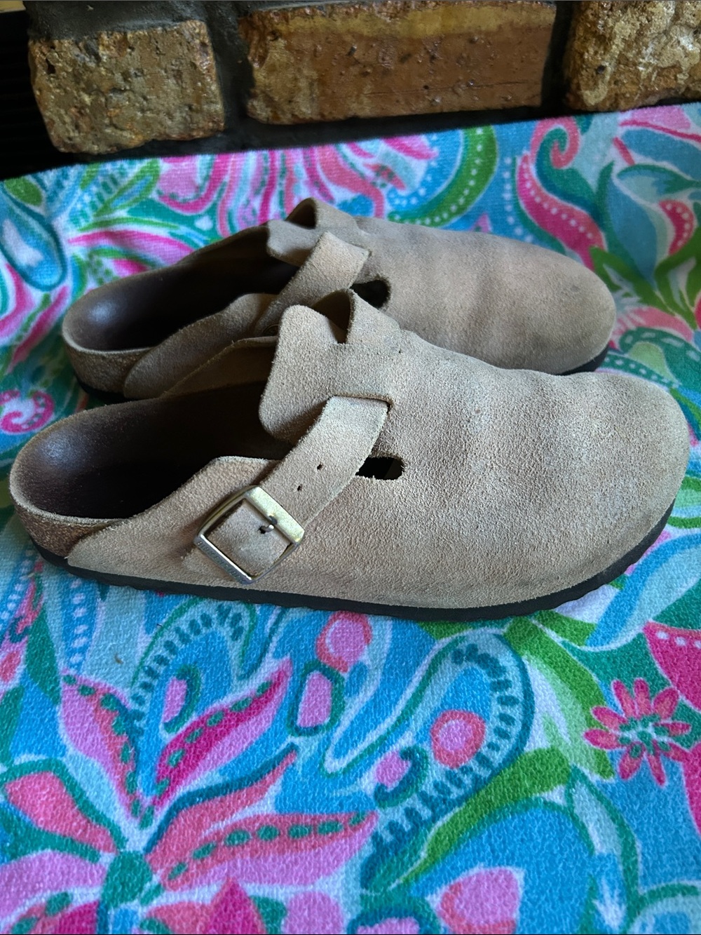 Birkenstocks.